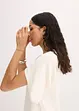 Oversize-Shirt aus fließendem Viskose-Mix, bonprix