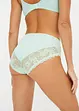 Lot de 2 slips Maxi avec dentelle, bonprix