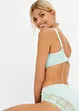 Lot de 2 slips Maxi avec dentelle, bonprix
