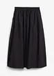 Jupe midi 100% coton, bonprix