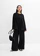 Blazer aus aus strukturiertem Crinkle-Viskose-Mix, bonprix