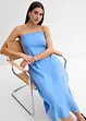 Bandeau Midikleid aus Viskose-Mix, bonprix