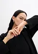 Blazer aus aus strukturiertem Crinkle-Viskose-Mix, bonprix