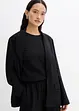 Blazer aus aus strukturiertem Crinkle-Viskose-Mix, bonprix