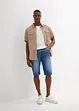 Bermuda léger en jean et molleton, Regular, bonprix
