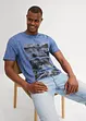 T-shirt aspect délavé en coton, bonprix