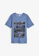 T-shirt aspect délavé en coton, bonprix