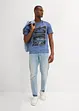 T-shirt aspect délavé en coton, bonprix