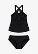 Tankini (2-tlg.Set) mit gekreuzten Trägern, bonprix