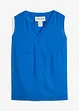 Blouse sans manches en viscose fluide, bonprix