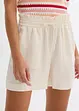Paperbag-Shorts aus fließendem Lyocell-Mix, bonprix