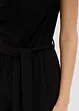 Jersey-Jumpsuit mit Schulterpolster, bonprix