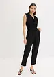 Jersey-Jumpsuit mit Schulterpolster, bonprix