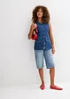 Jeans-Bermuda Mid Waist, Low Stretch, bonprix