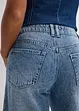 Jeans-Bermuda Mid Waist, Low Stretch, bonprix
