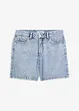 Jeans-Bermuda Mid Waist, Low Stretch, bonprix