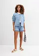 Jeans-Shorts High Waist, Low Stretch, bonprix
