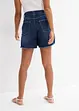Short en jean taille haute, peu stretch, bonprix