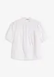 Kurzarm-Bluse aus Musselin, bonprix