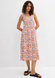 Robe légèrement évasée en jersey coton et viscose, bonprix