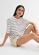 Sweatshirt aus weichem Baumwoll-Mix, bonprix