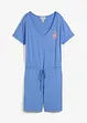 Combishort fluide en jersey de viscose mélangée, bonprix
