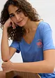 Combishort fluide en jersey de viscose mélangée, bonprix