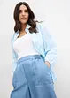 Short à taille élastiquée, avec du lin rafraîchissant, bonprix