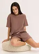 Ensemble short d’intérieur en jersey gaufré, bonprix