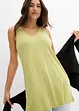 Long débardeur en viscose et lin, bonprix