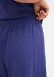 Short taille élastiquée en crêpe gaufré, bonprix