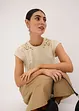 T-shirt avec détails en dentelle, bonprix