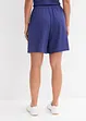 Short taille élastiquée en crêpe gaufré, bonprix