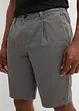 Bermuda extensible à pinces, Regular, bonprix