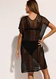 Robe de plage aspect crochet en viscose, bonprix
