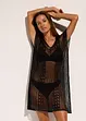 Robe de plage aspect crochet en viscose, bonprix