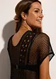Robe de plage aspect crochet en viscose, bonprix