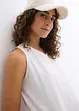 Lot de 2 débardeurs longs 100% coton, bonprix