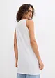 Lot de 2 débardeurs longs 100% coton, bonprix