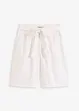 Twill-Shorts mit Bindegürtel, bonprix