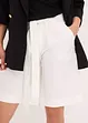 Twill-Shorts mit Bindegürtel, bonprix