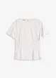 Jerseycrepe-Shirt mit Smock, bonprix