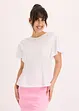 Jerseycrepe-Shirt mit Smock, bonprix