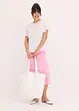 Jerseycrepe-Shirt mit Smock, bonprix