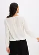 Bluse mit Stickerei, bonprix