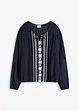 Bluse mit Stickerei, bonprix
