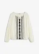 Bluse mit Stickerei, bonprix