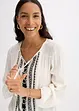 Bluse mit Stickerei, bonprix