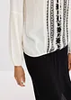 Bluse mit Stickerei, bonprix