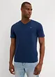 Lot de 2 T-shirts col V 100% coton, bonprix